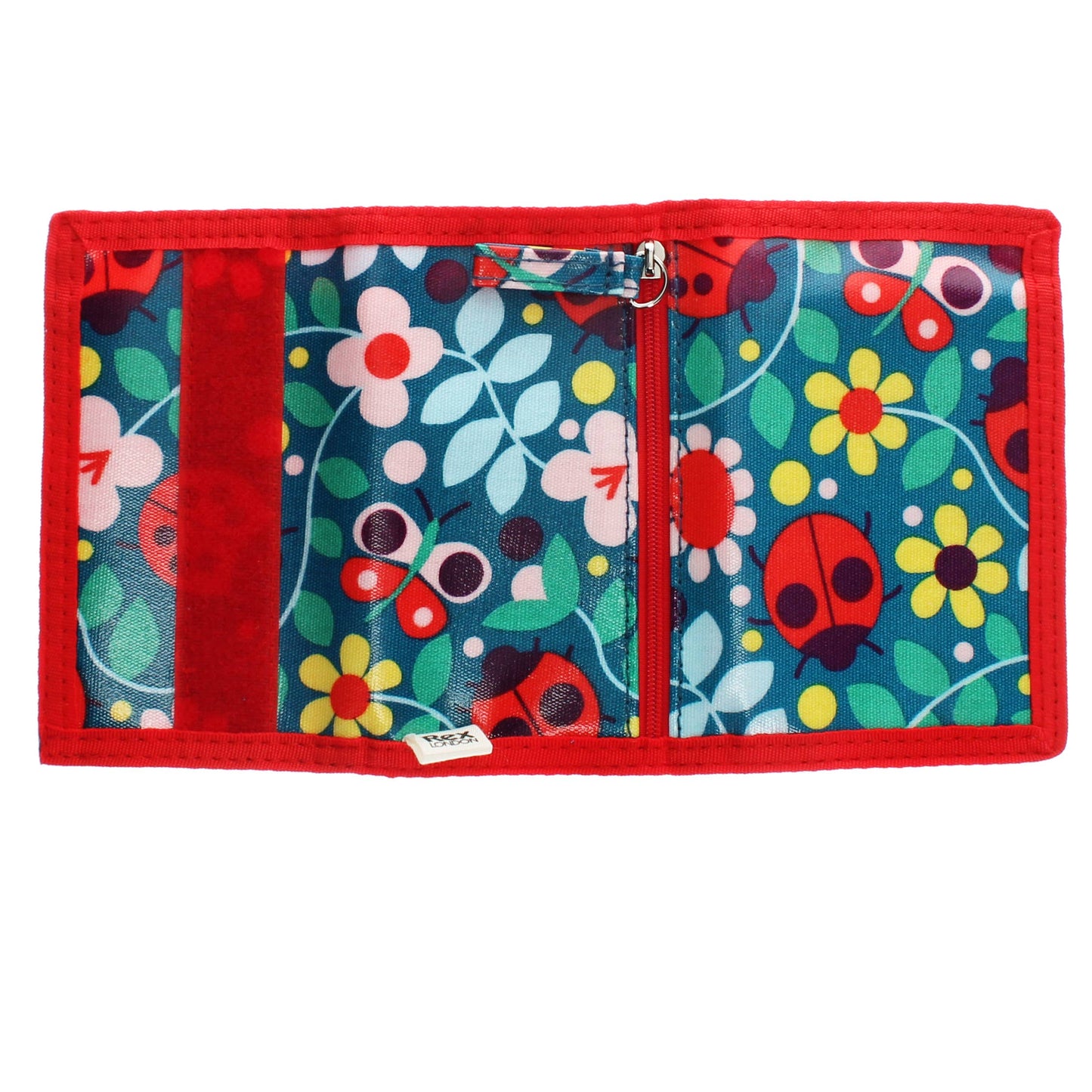 Children's Wallet in Ladybug Print by Rex London