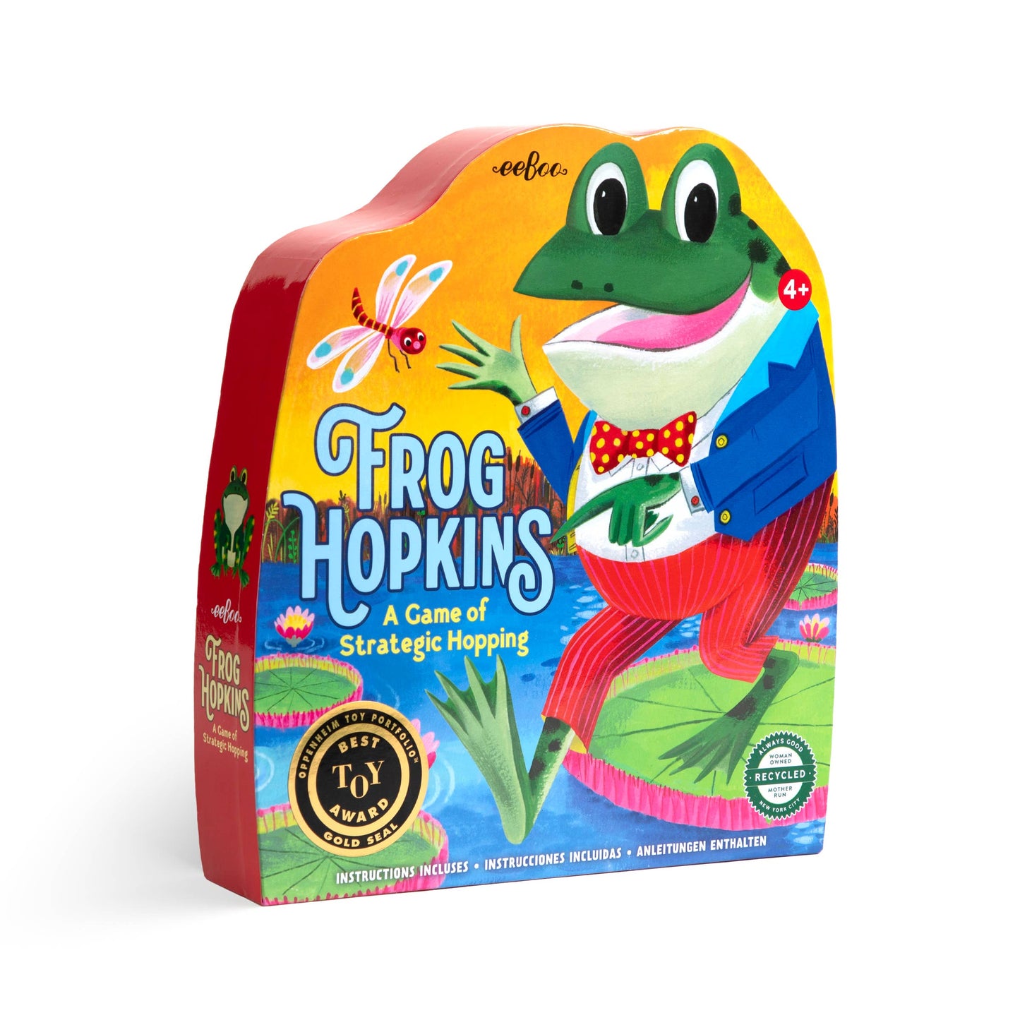 Frog Hopkins Shaped Game by eeBoo