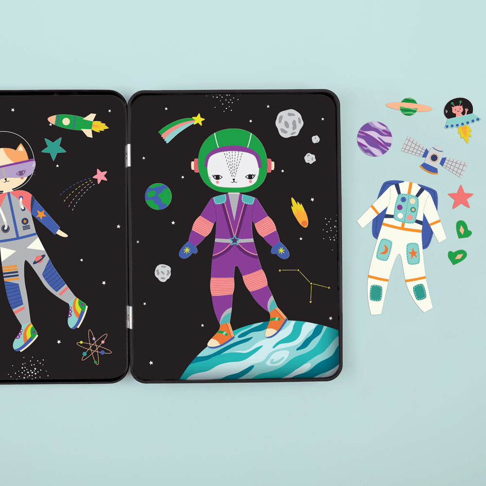 Space Cat Magnetic Tin