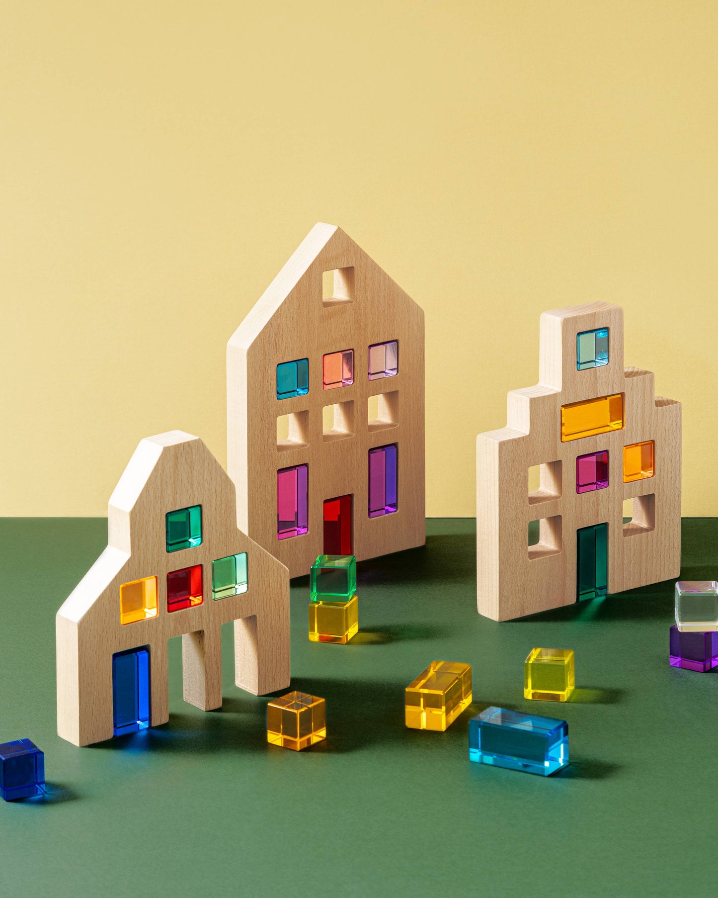 Riley City Blocks & Gems Set by Maison Rue