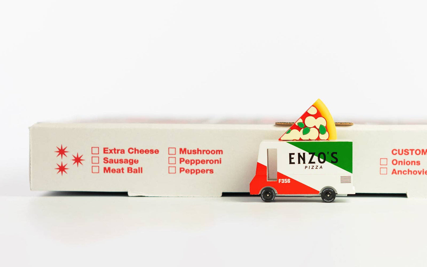 Pizza Van Candylab Car