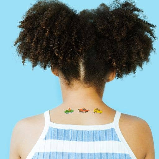 Things That Go Richard Scarry Temporary Tattoo Sheet