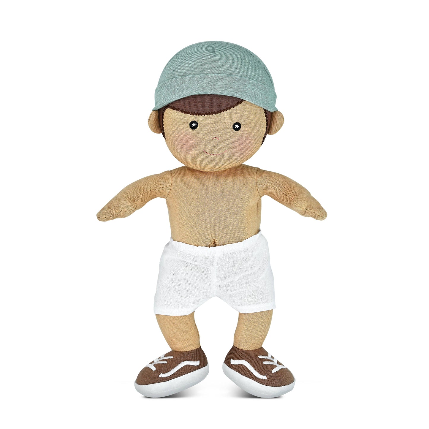 Apple Park Kids Doll - Levi in Sage