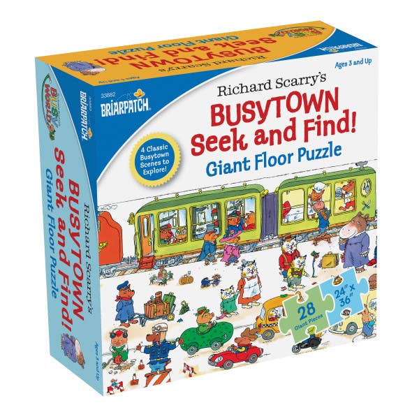 Richard Scarry's Busytown Seek and Find! Giant Floor Puzzle