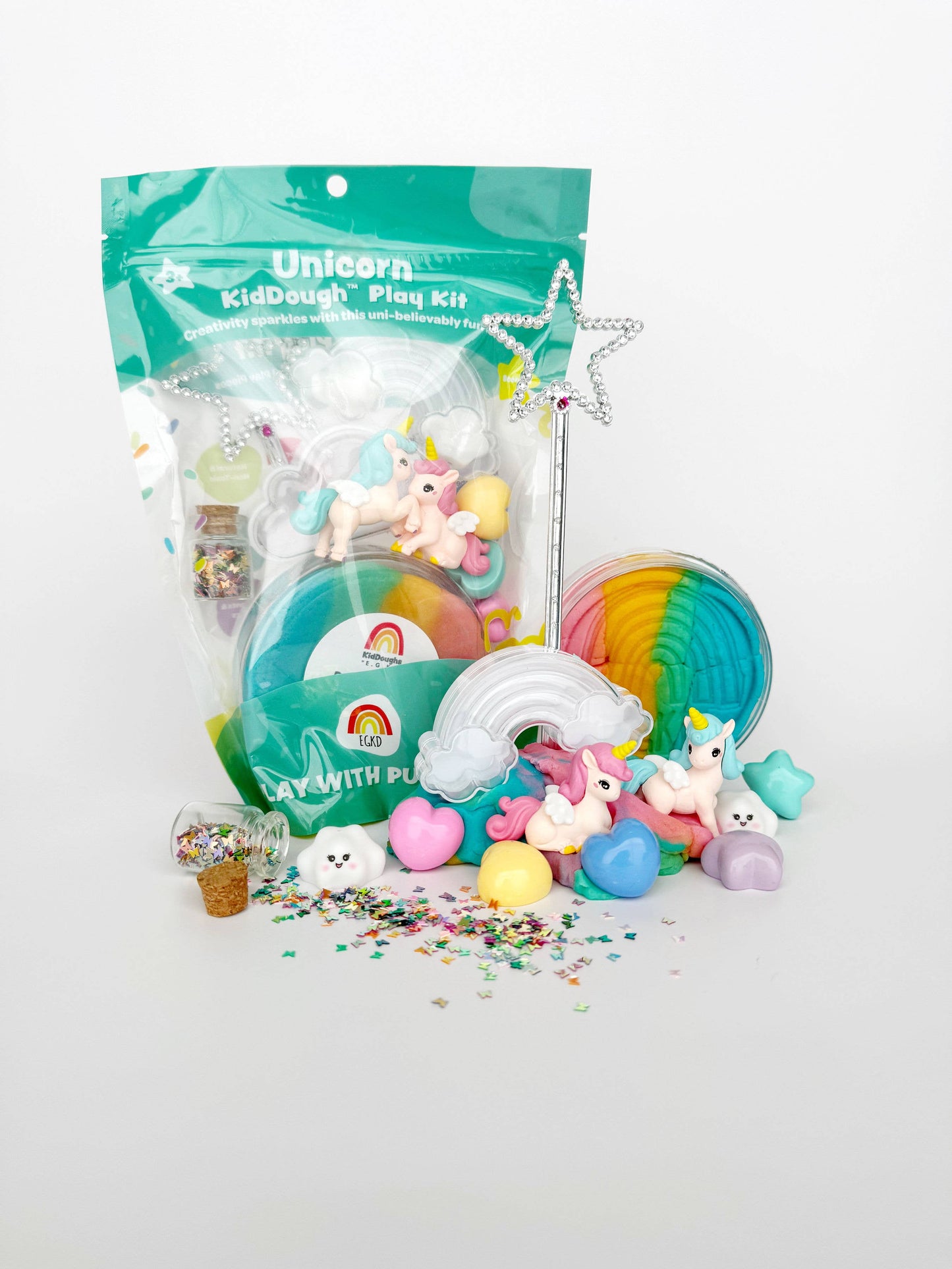 Unicorn KidDough Play Kit Sensory Play Kit