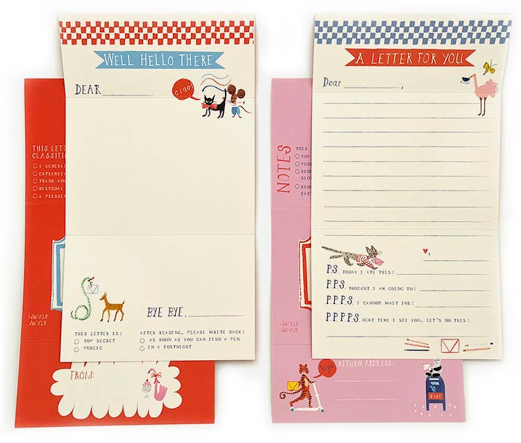 Animal Menagerie Stationery Kit by Mr. Boddington's Studio