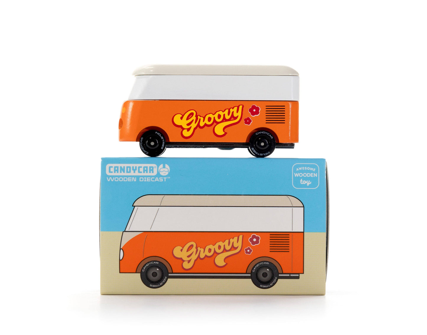 VW T1 Groovy Orange Candylab Car