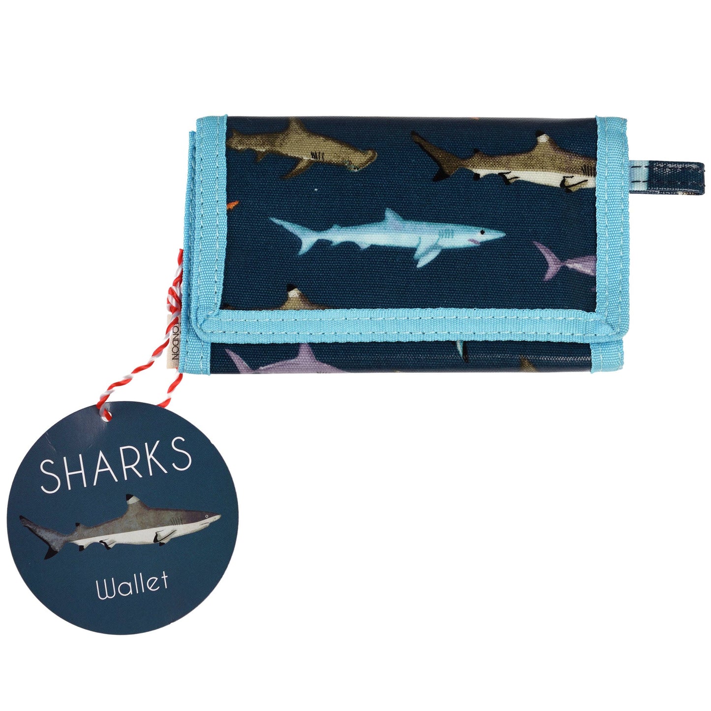 Children's Wallet - Sharks by Rex London