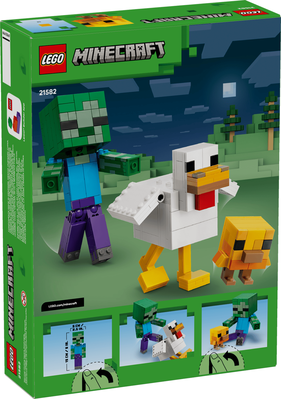 LEGO Minecraft Chicken Jockey