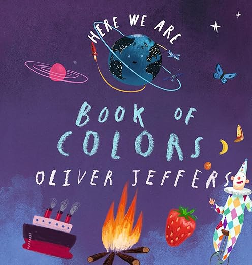 Here We Are Book of Colors Board Book