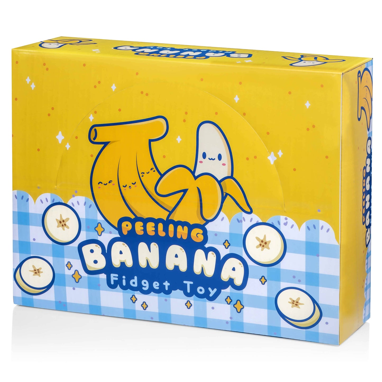 Peeling Banana Squishy Stress Toy