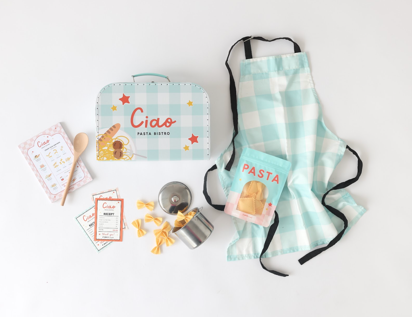 Ciao Bistro Pasta Shop Pretend Play Kit