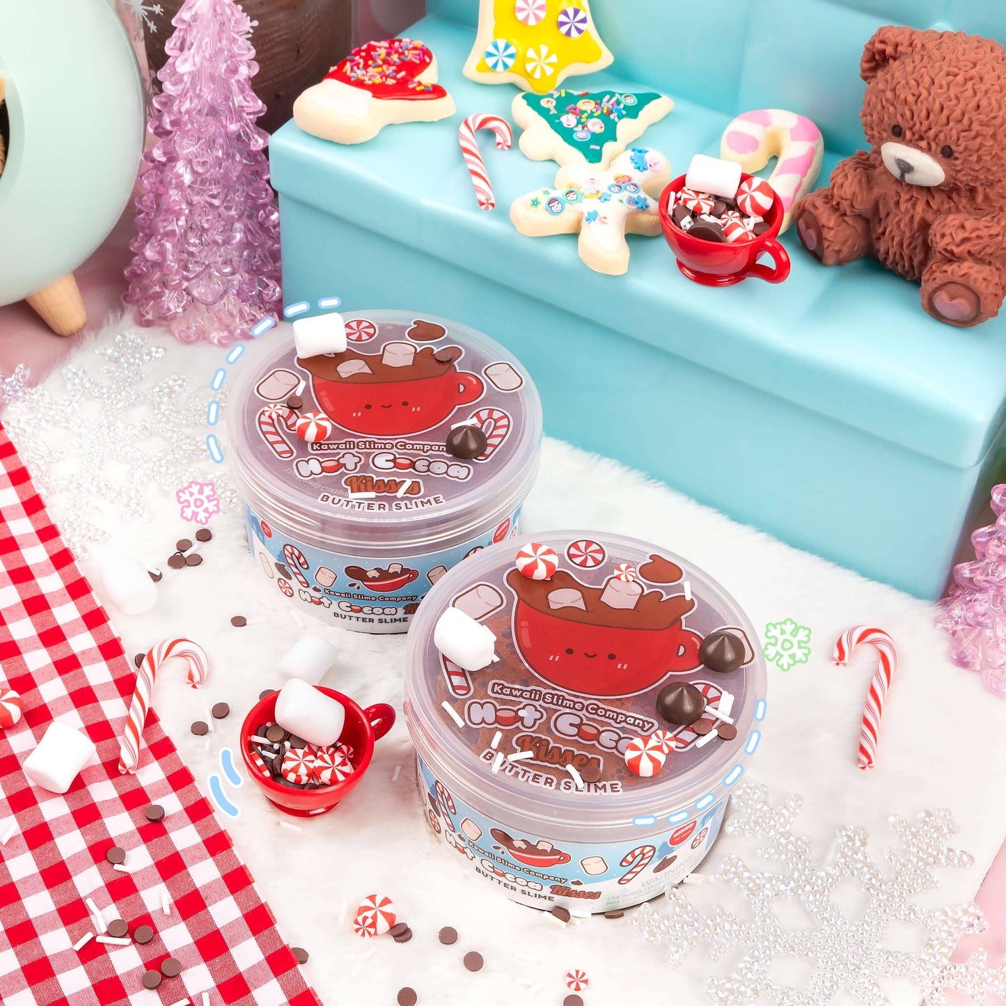 Hot Cocoa Kisses Butter Signature Dome™ Slime