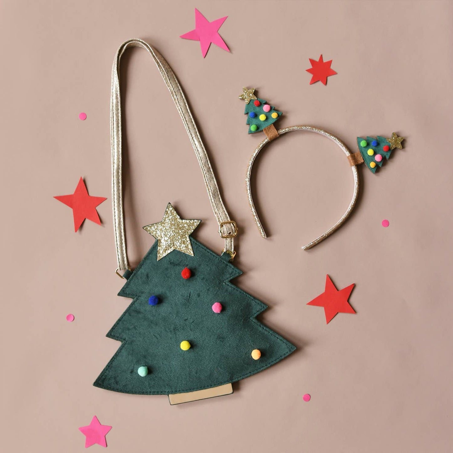 Velvet Christmas Tree Bag by Rockahula