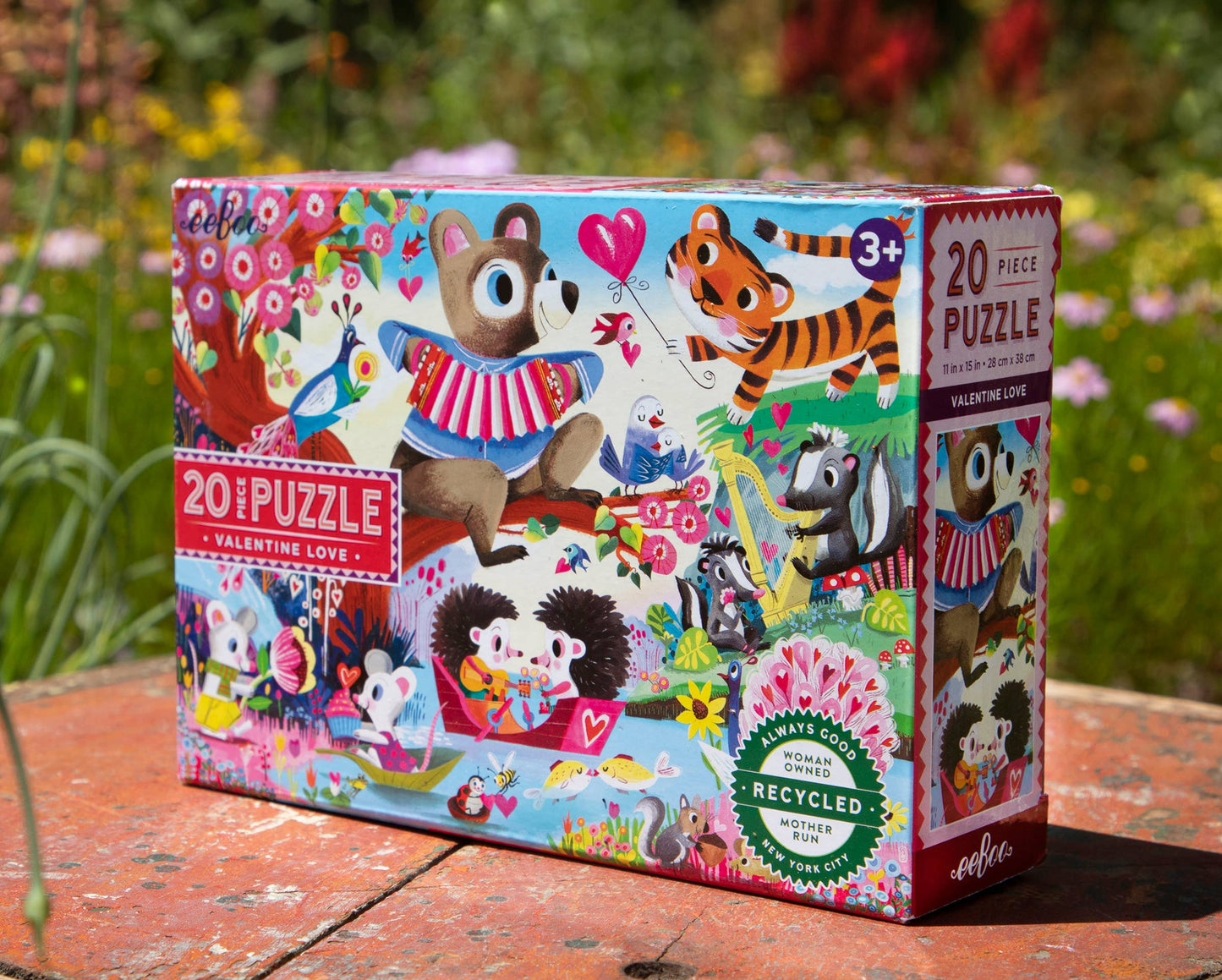 Valentine Love 20 Piece Puzzle by eeBoo