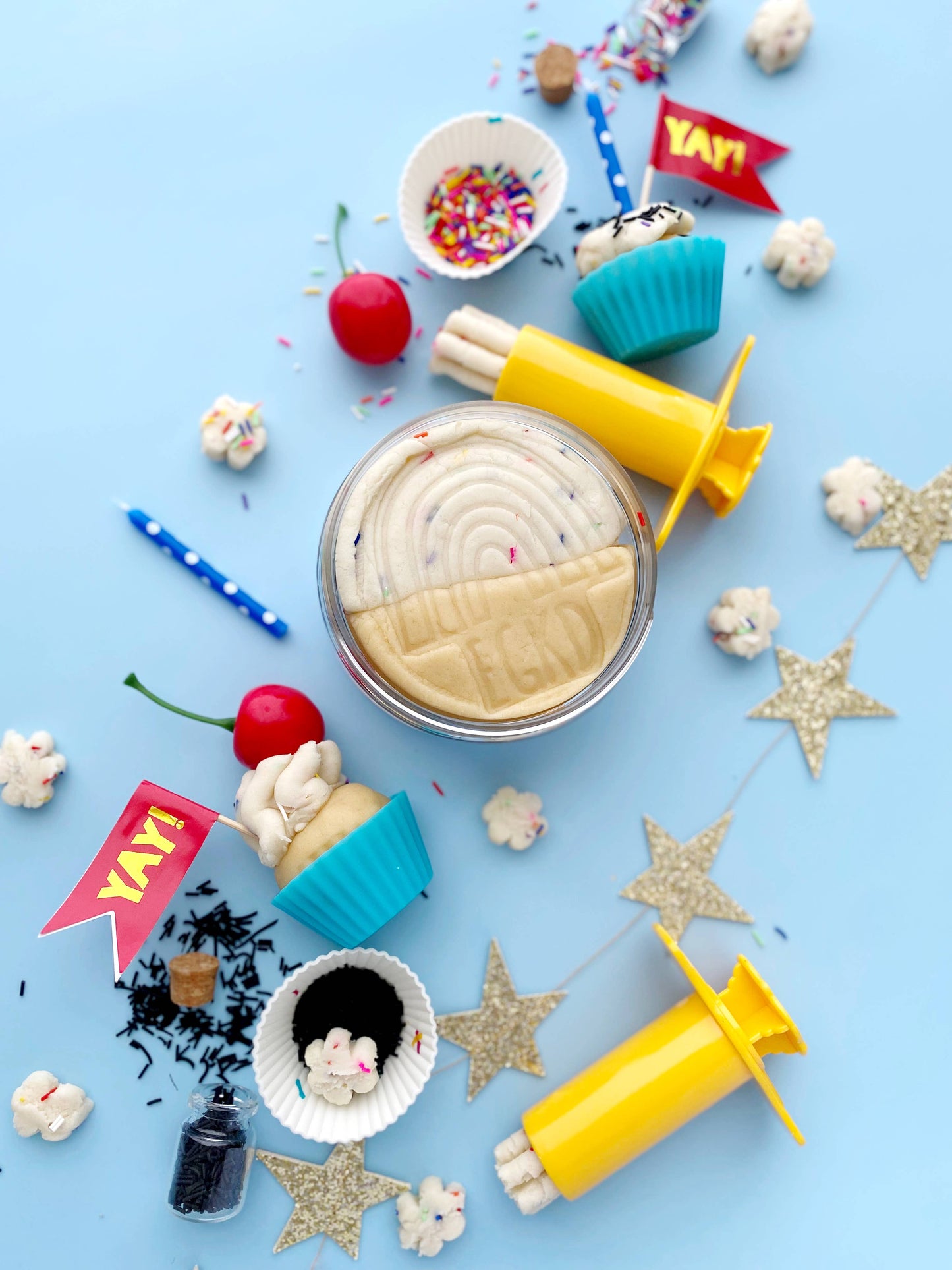 Cupcake Sensory KidDough Sensory Play Kit