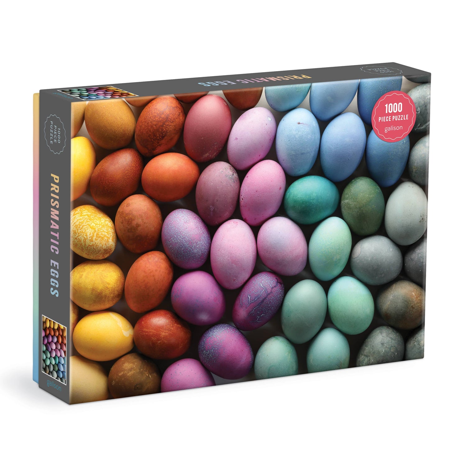 Colorful Prismatic Eggs 1000 Piece Puzzle