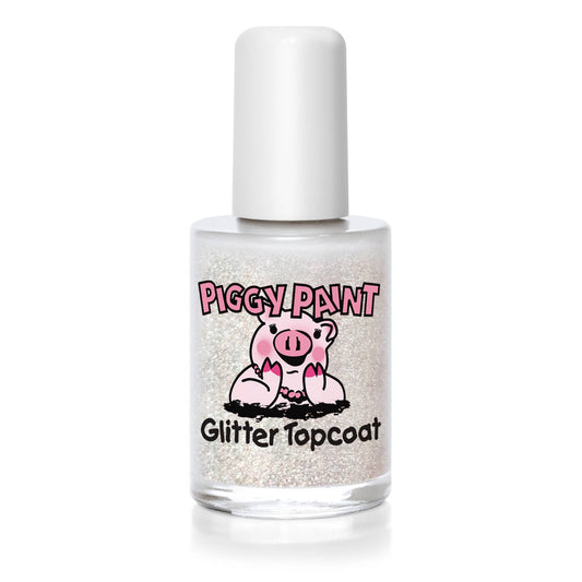 Glitter Topcoat Nail Polish by Piggy Paint