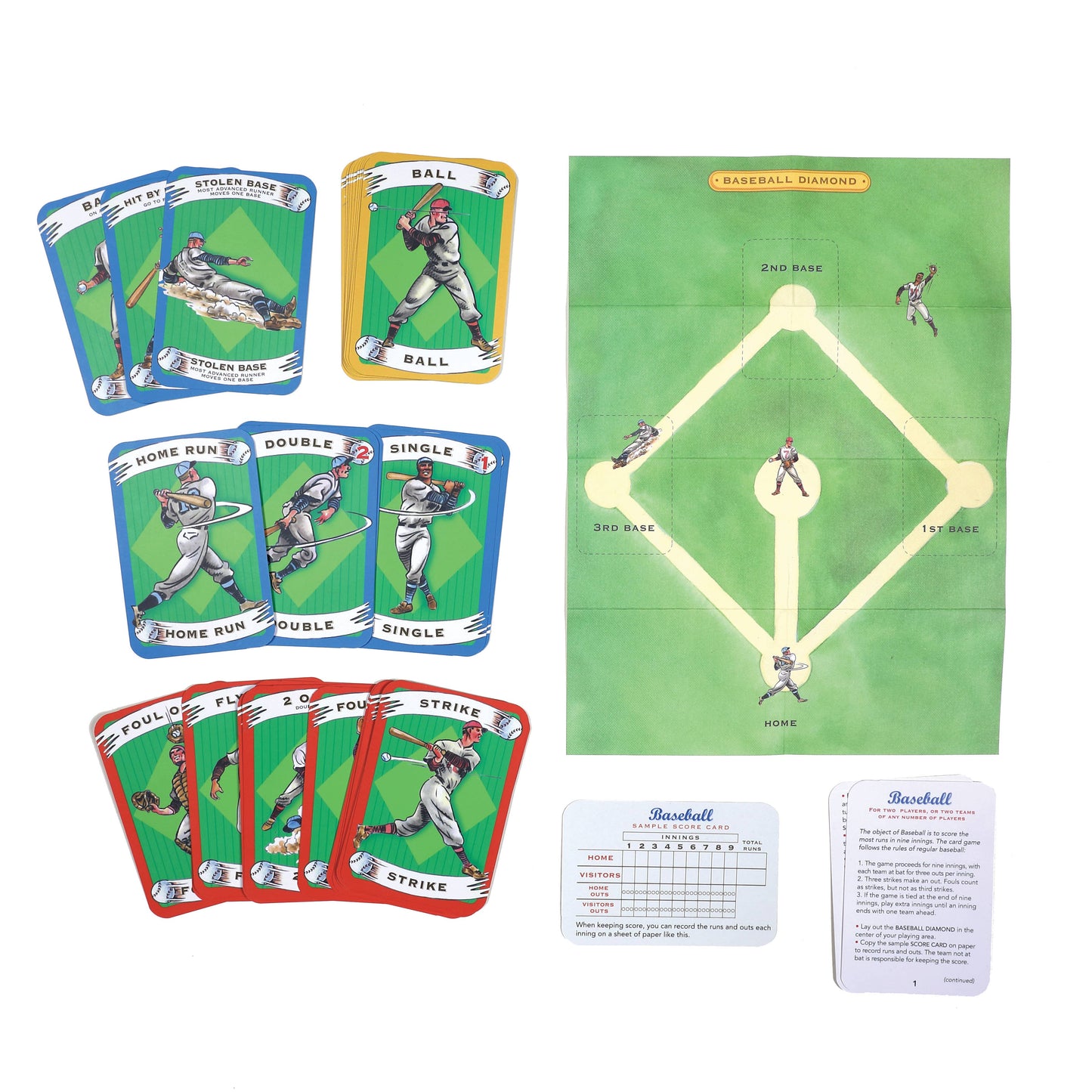 Baseball Card Game by eeBoo
