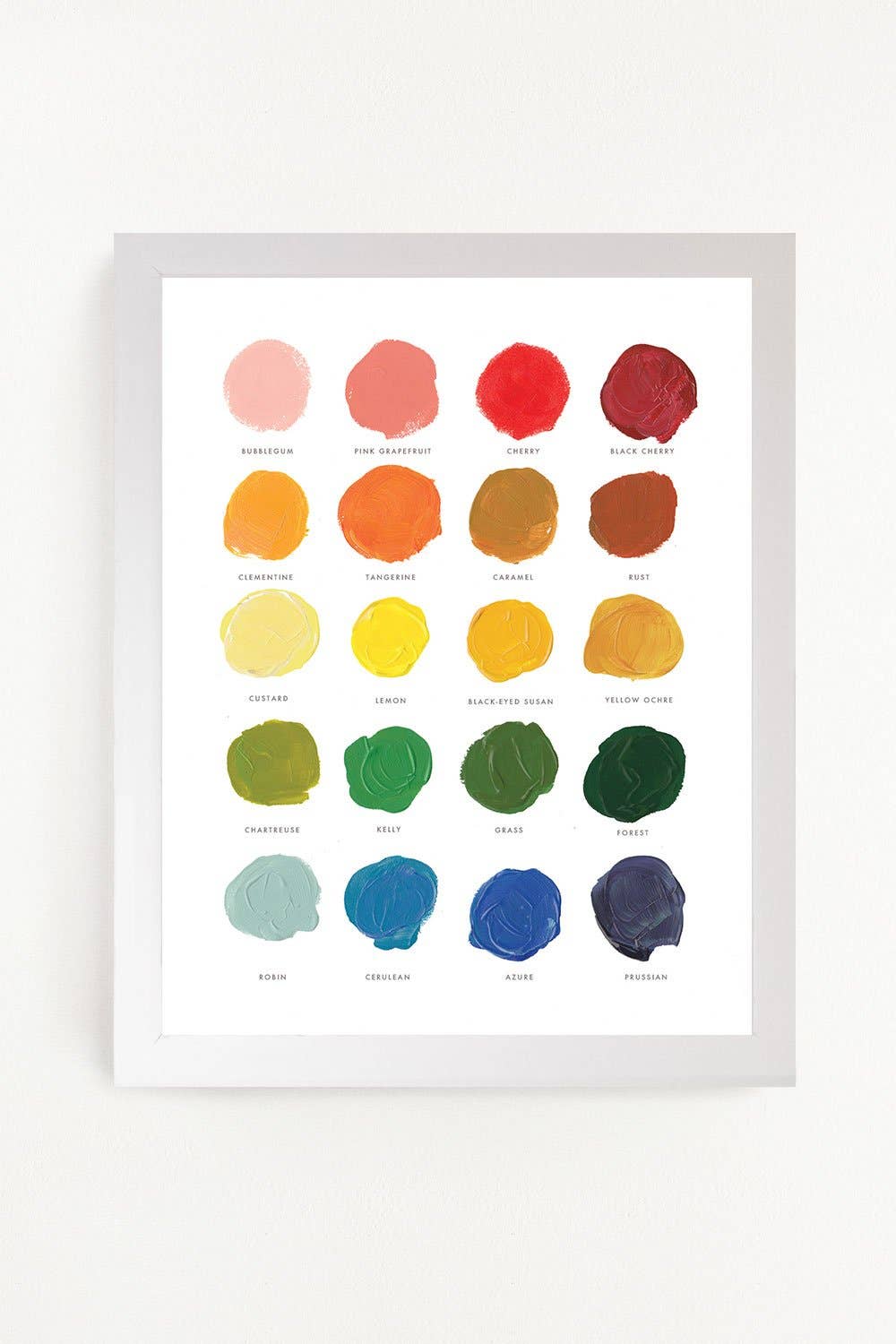Color Mixing Art Print