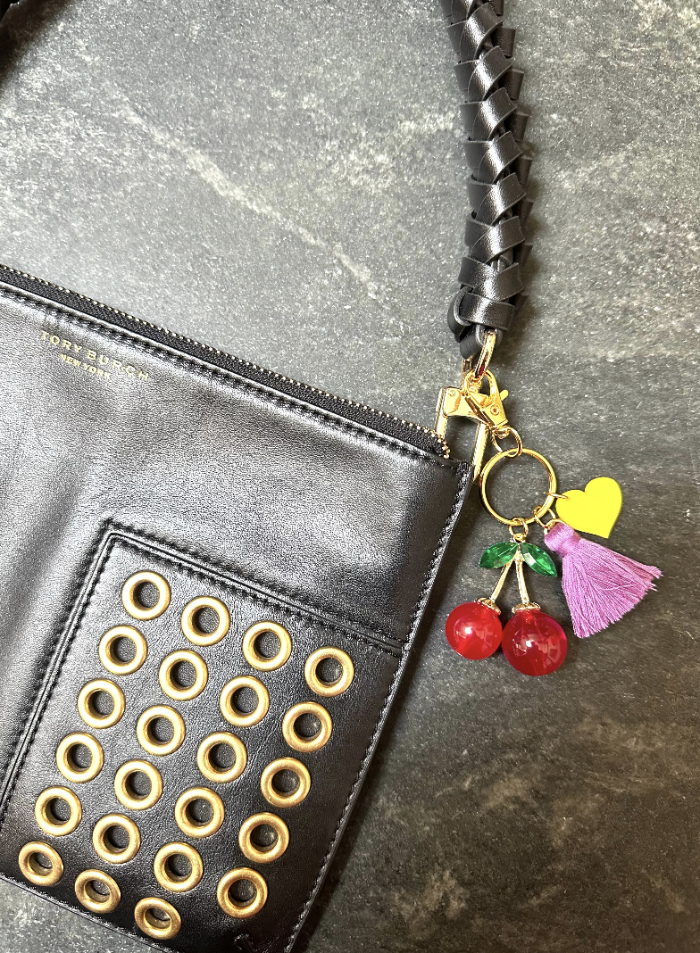 Cherry Bag Charm by Gunner & Lux