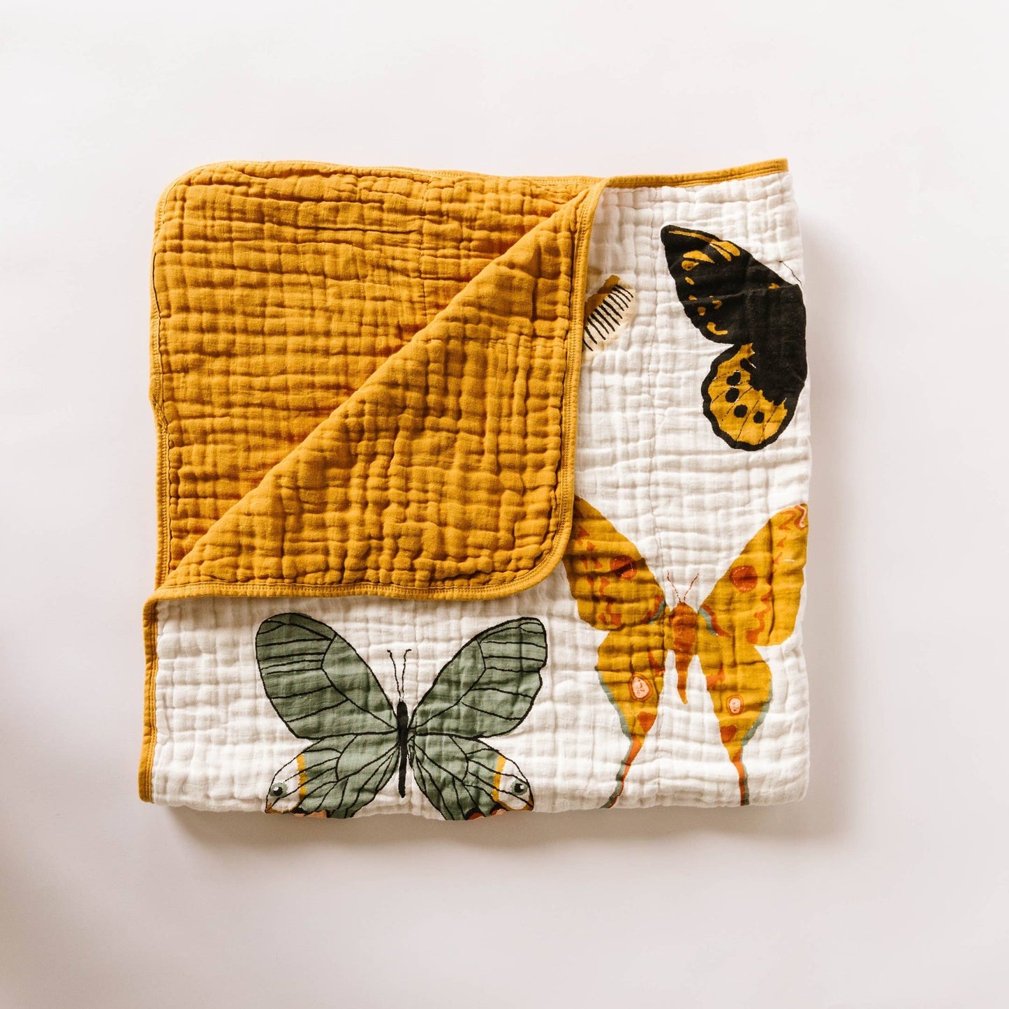 Butterfly Collector Quilt | Cotton Muslin