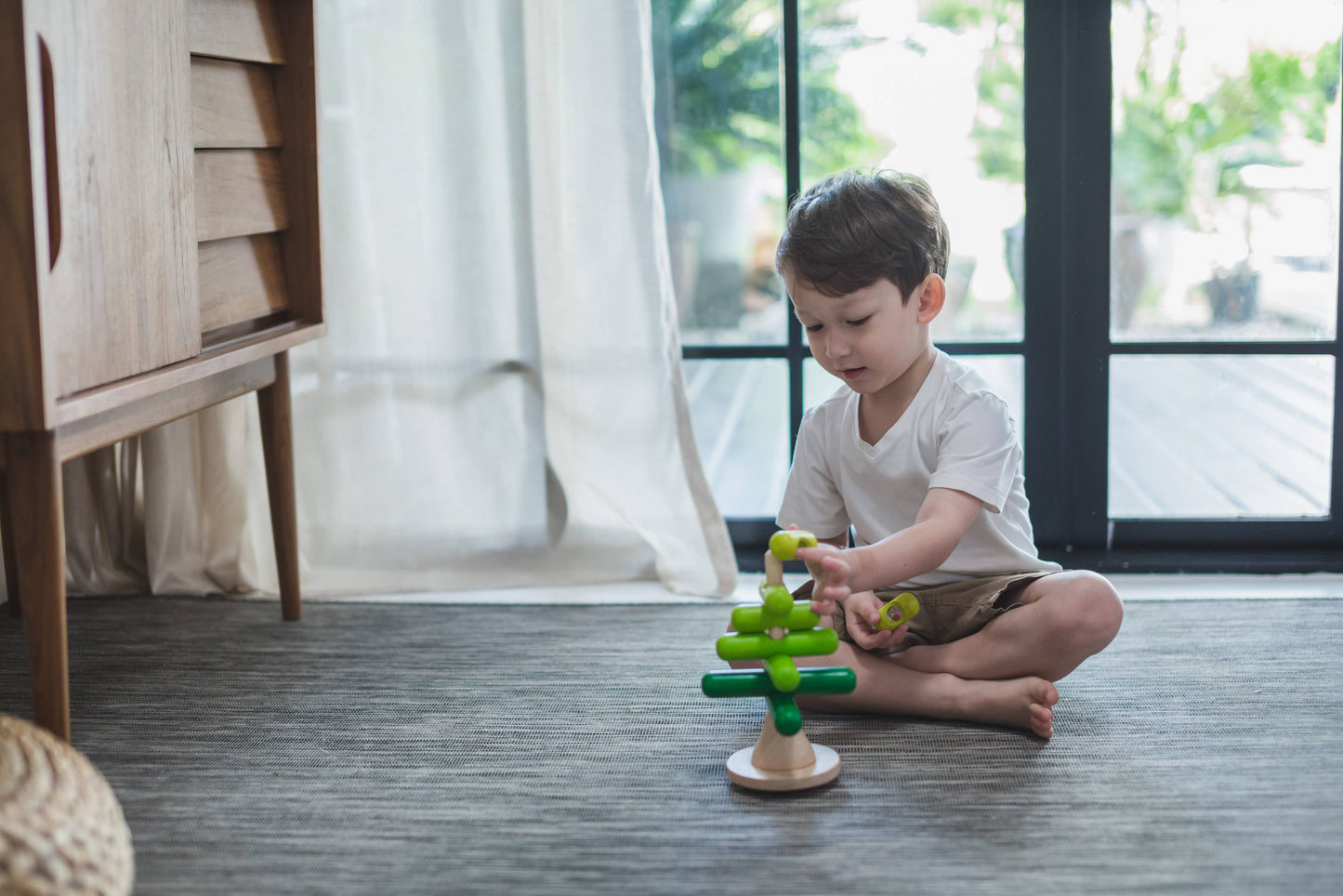 Wooden Stacking Tree by PlanToys