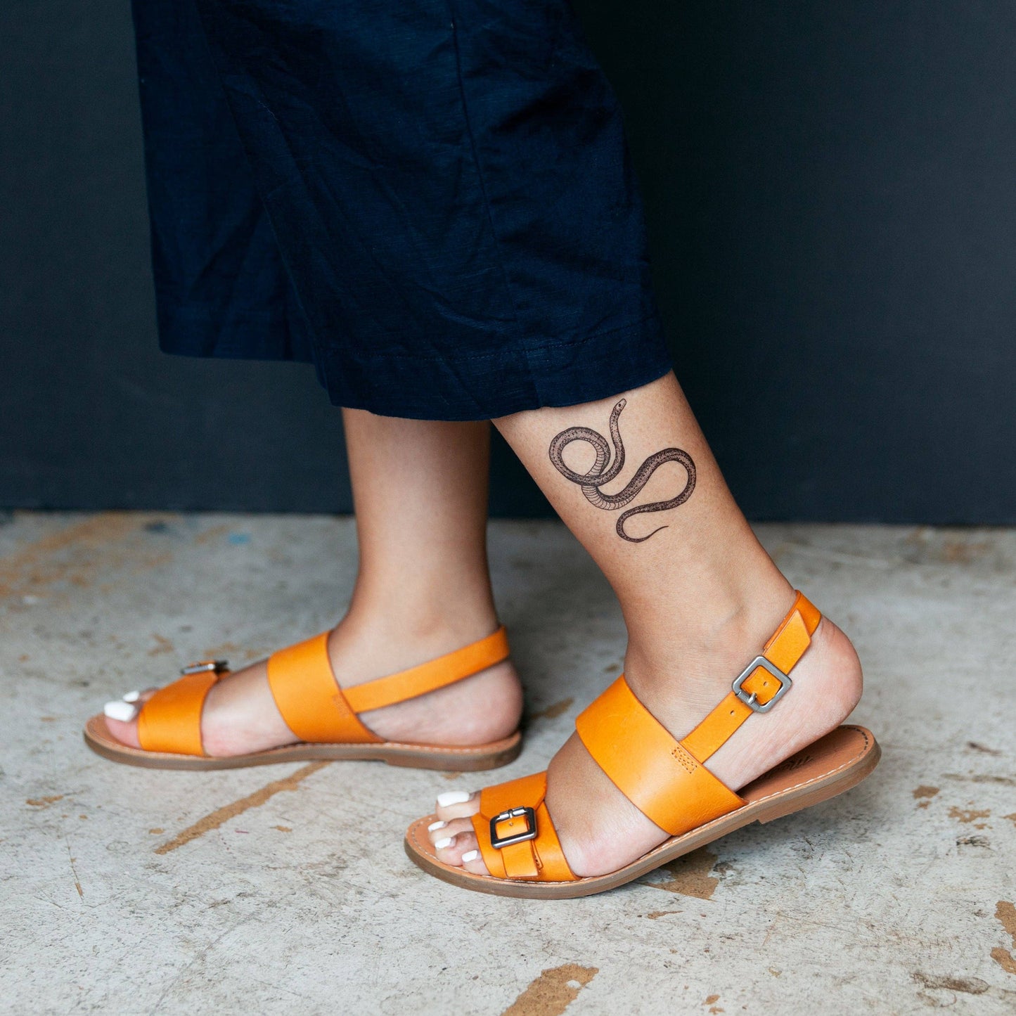 Serpent Temporary Tattoo Pair - Tattly