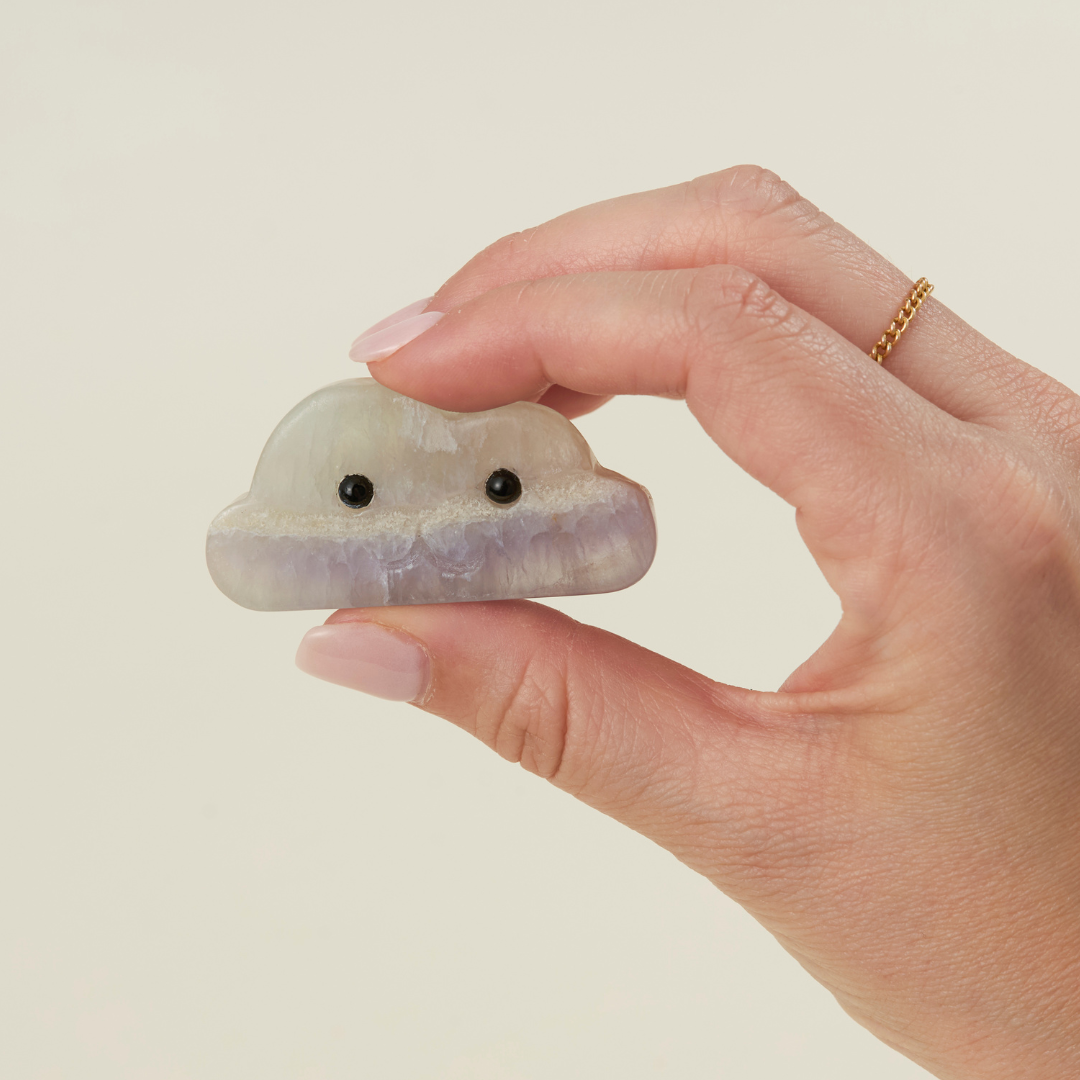 Crystal Cloud Pet Rock