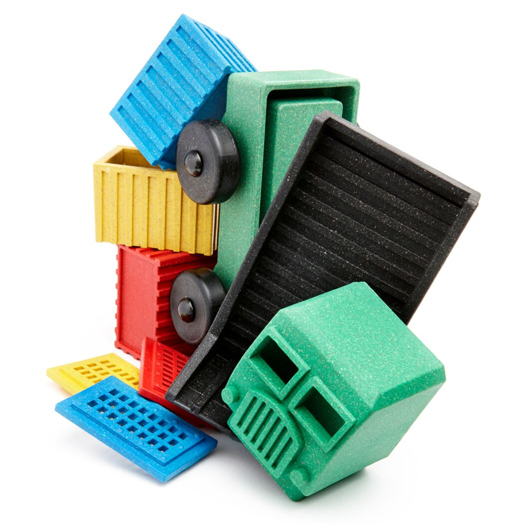 Cargo Truck Puzzle Toy by Luke's Toy Factory