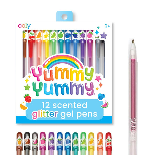 Yummy Yummy Scented Glitter Gel Pens by OOLY