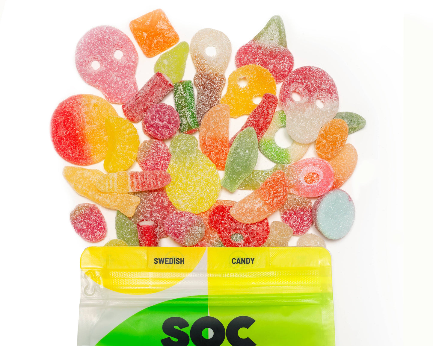 Sour Mix Swedish Candy Pouch