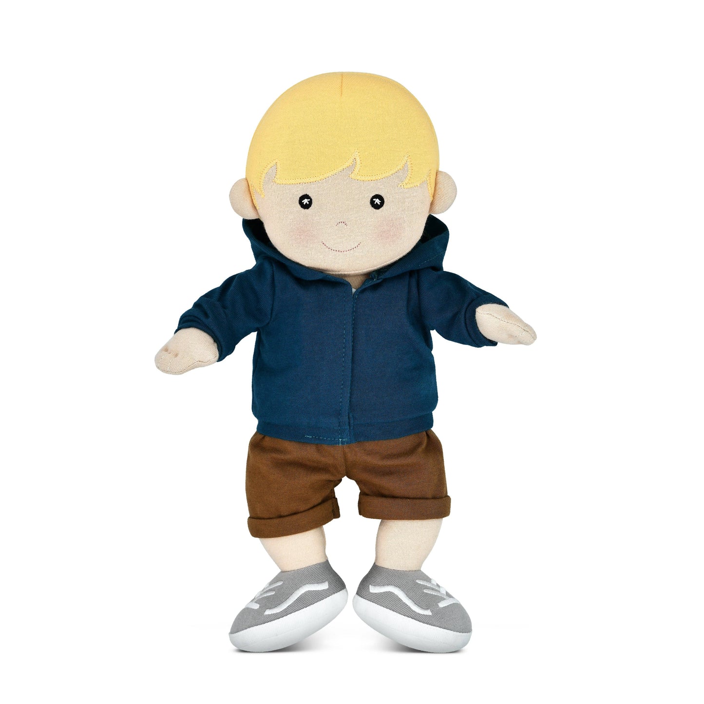 Apple Park Kids Doll - Luke in Navy