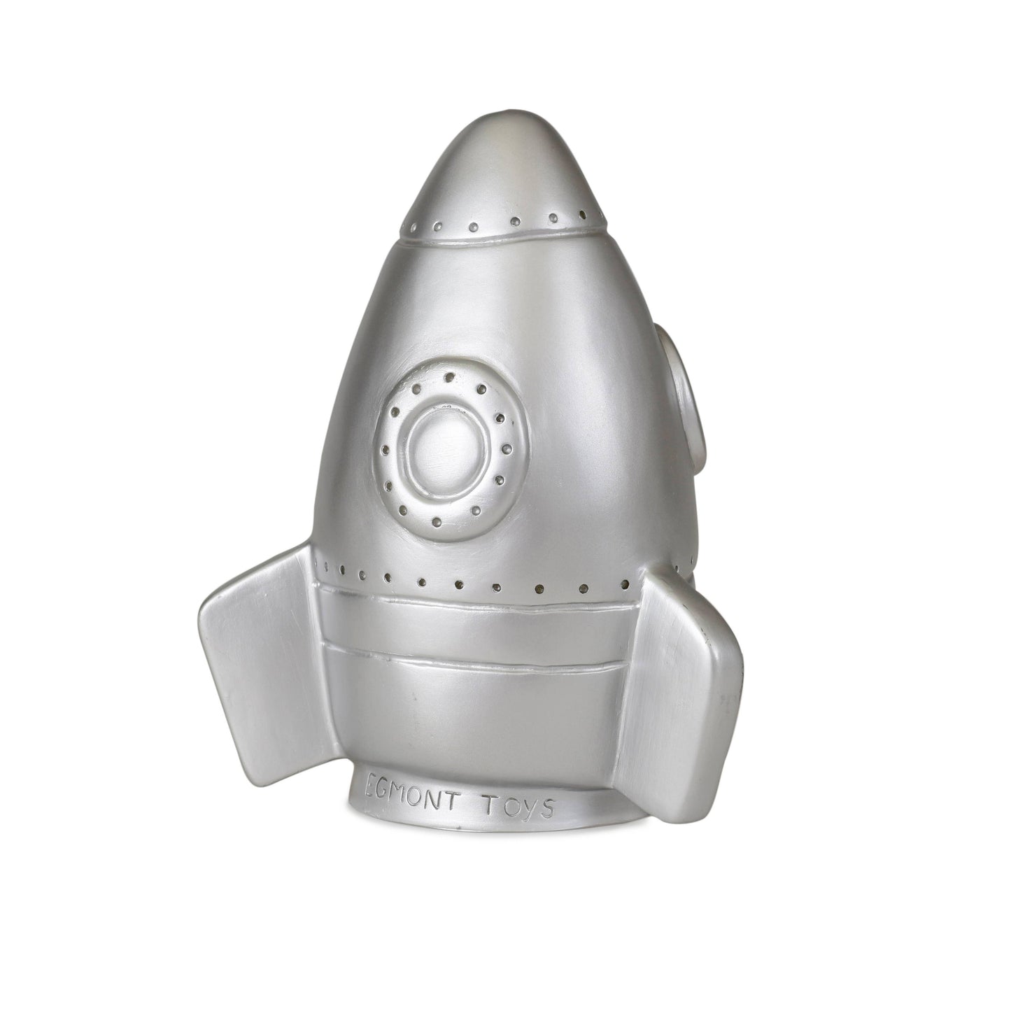 Silver Rocket Lamp