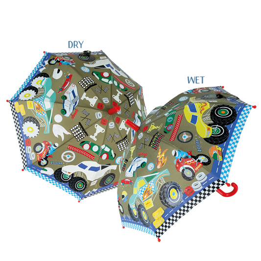 Color Changing Umbrella - Cars by Floss & Rock