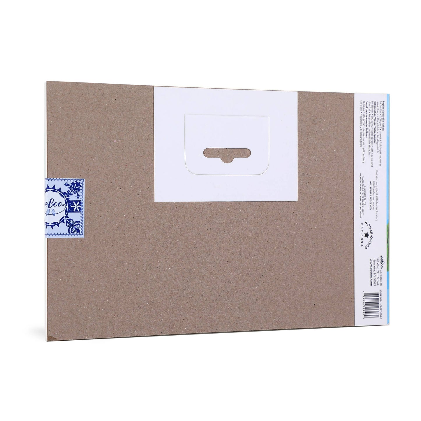 Dinosaur Watercolor Pad by eeBoo