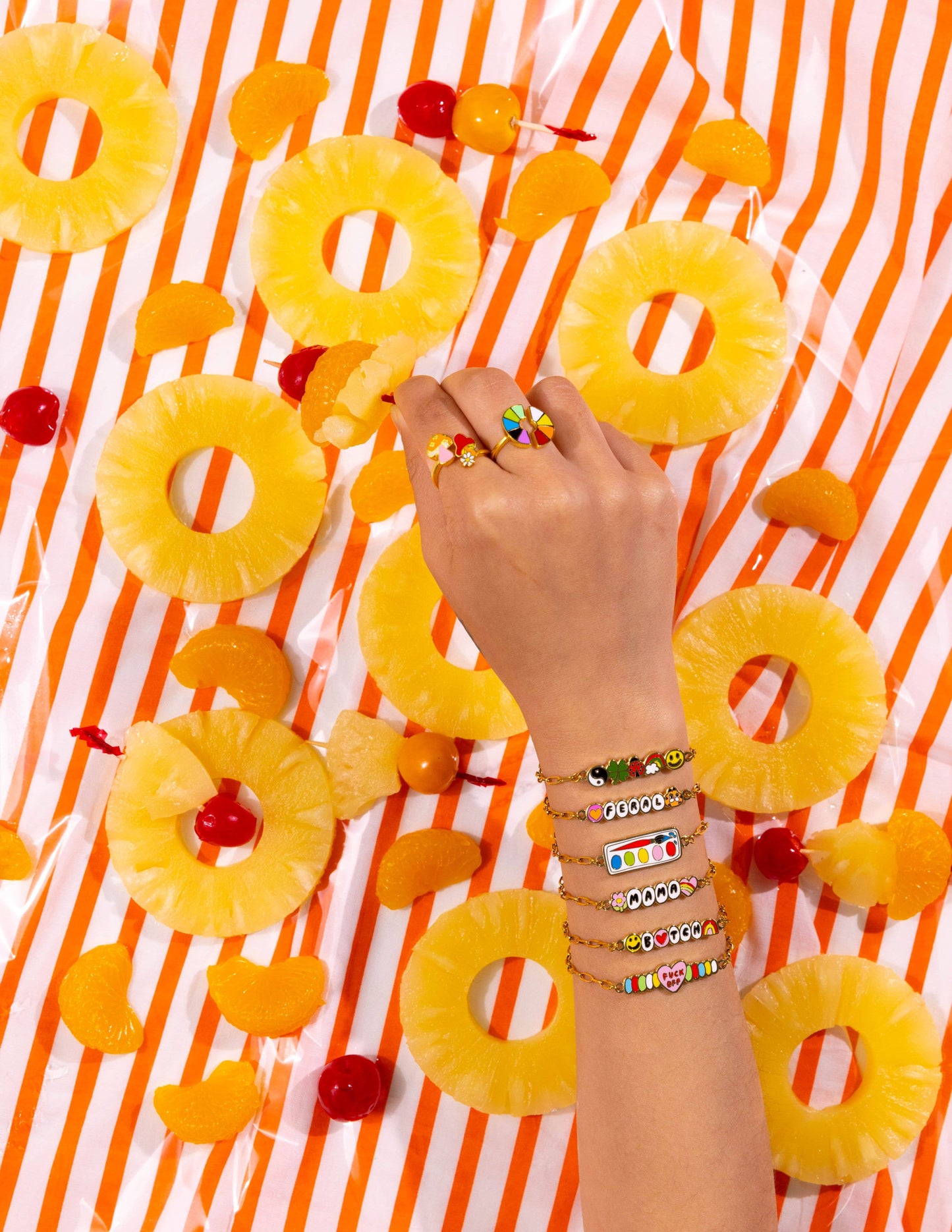 Lucky Charms Bracelet - Yellow Owl Workshop
