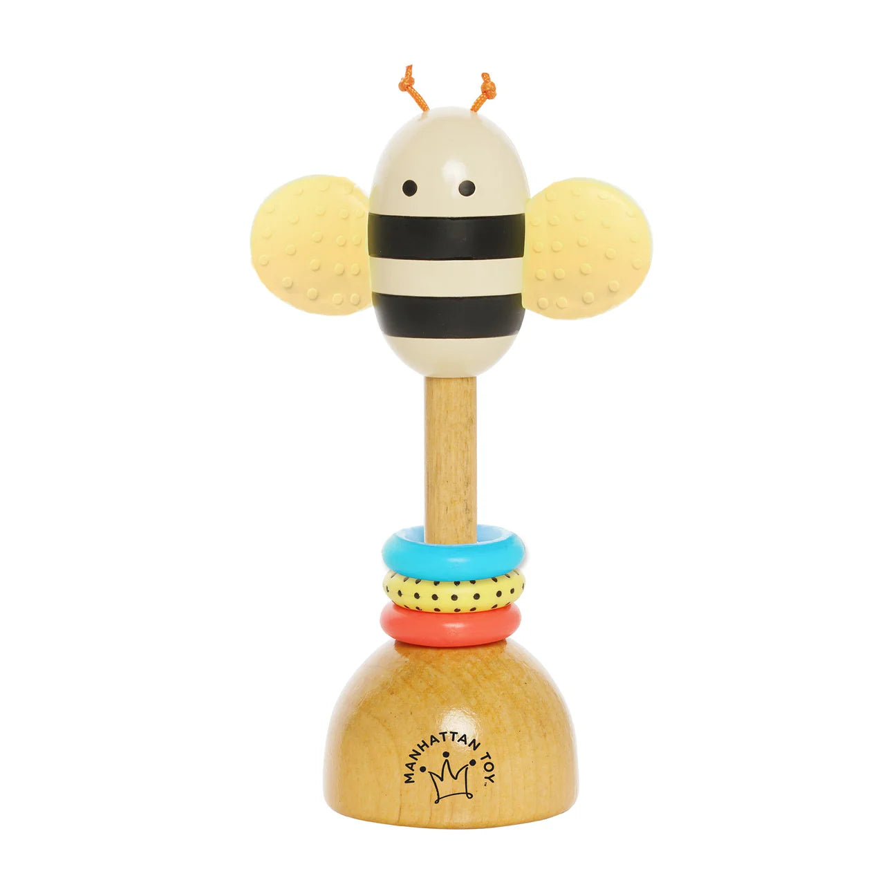 Brilliant Bee Rattle Light-up Toy by Manhattan Toy Co