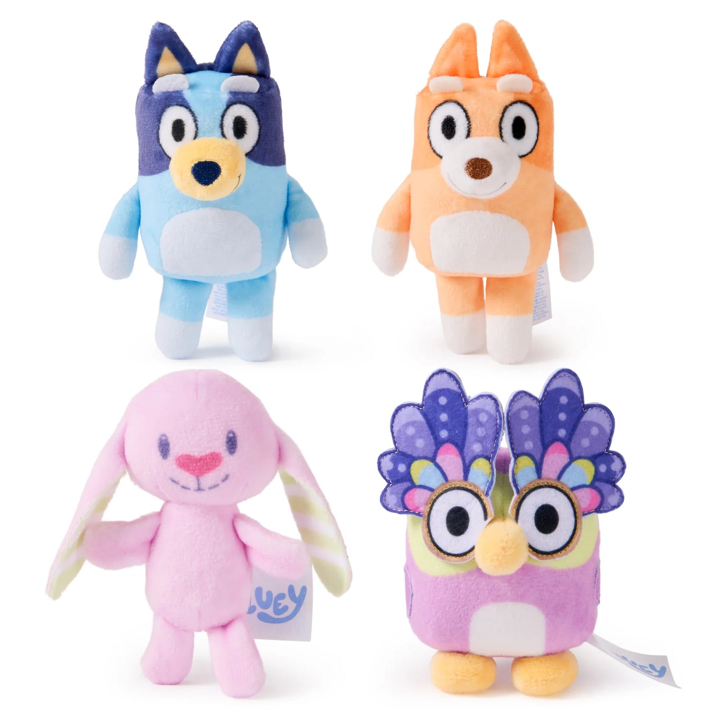 Bluey 5-Piece Plush Playset