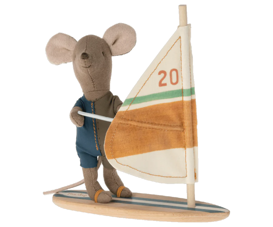 Surfer Mouse, Little Brother, by Maileg