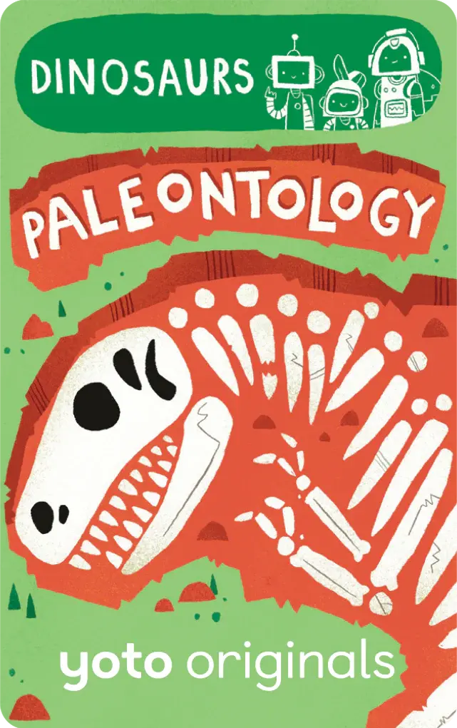 Yoto Card Set - BrainBots: Dinosaurs