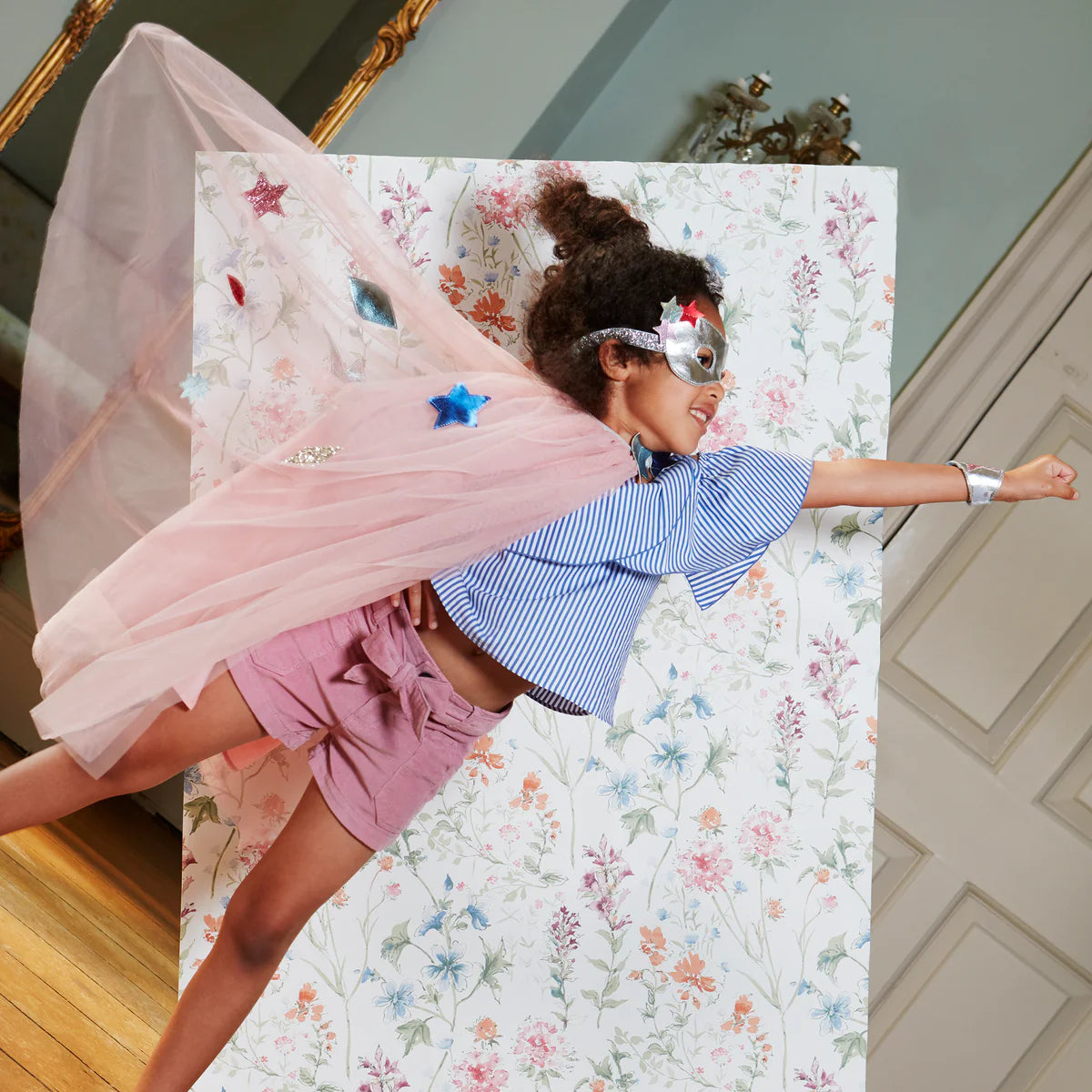 Pink Superhero Costume by Meri Meri