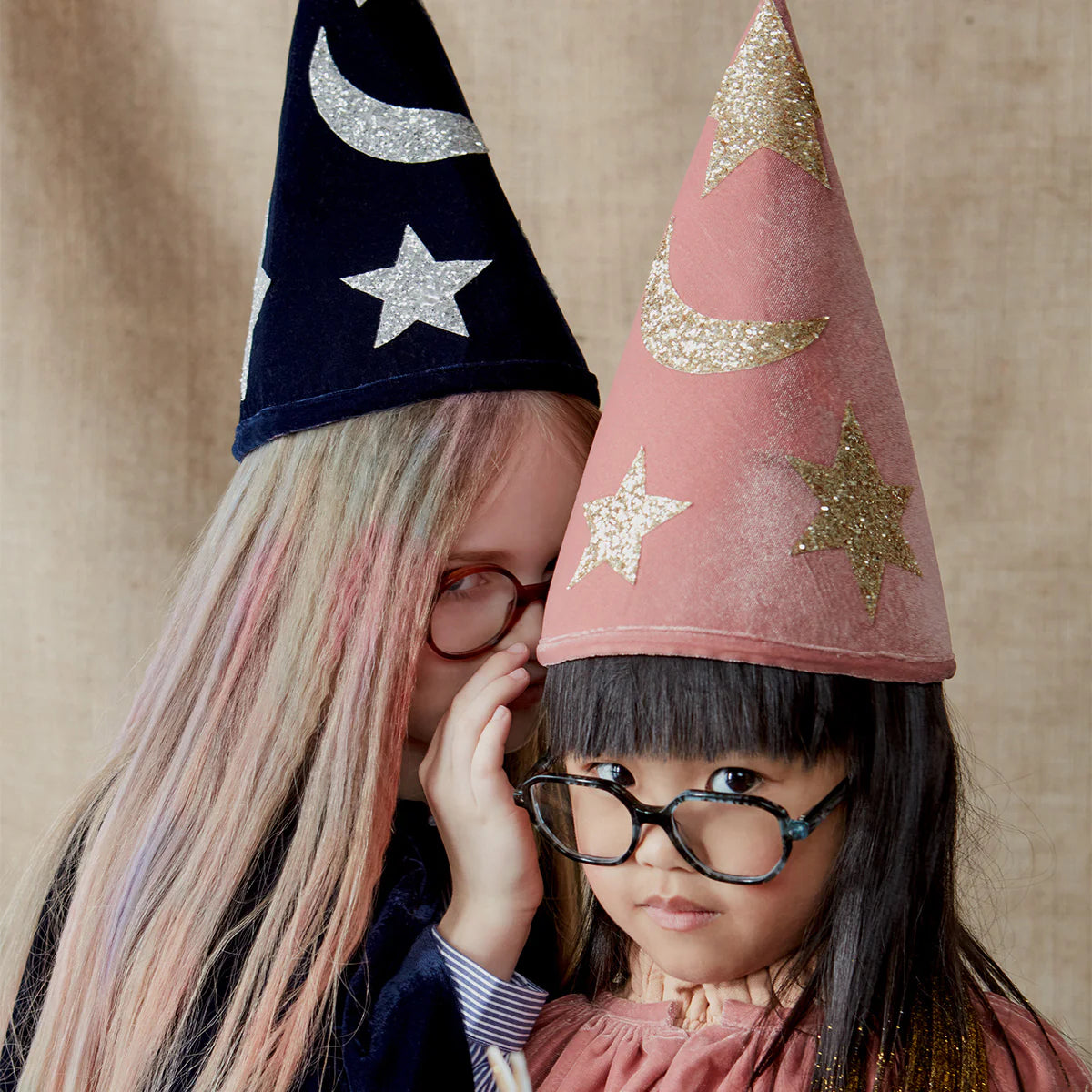 Pink Velvet Wizard Costume by Meri Meri