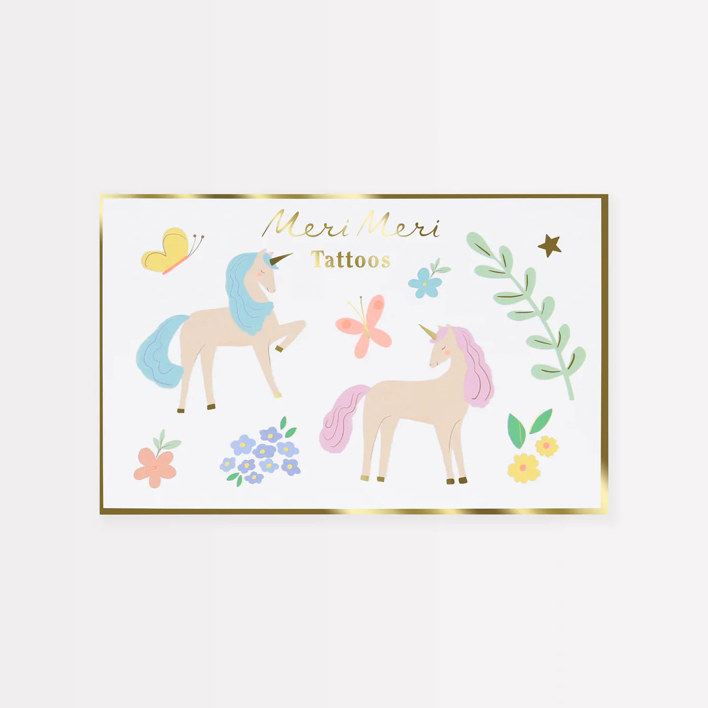 Meri Meri Temporary Tattoos - Unicorns