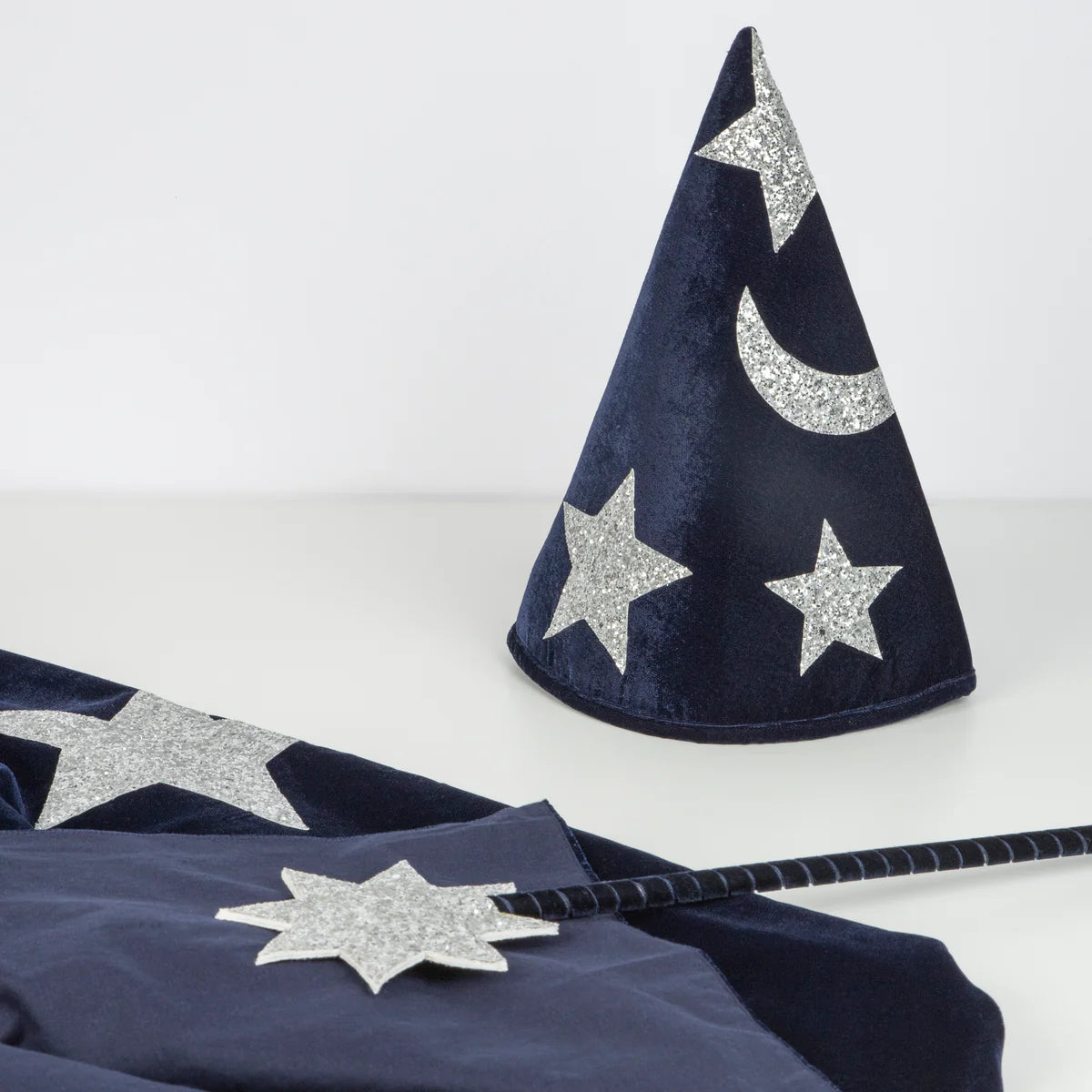 Blue Velvet Wizard Costume by Meri Meri