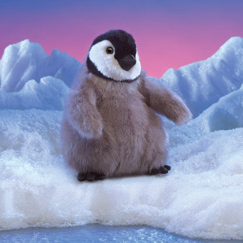 Baby Emperor Penguin Puppet by Folkmanis