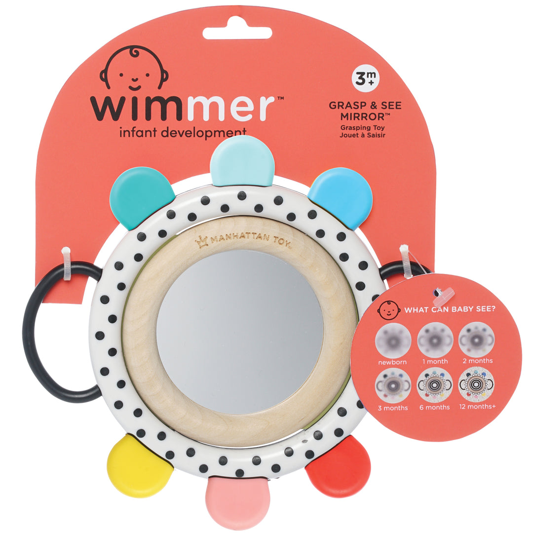 Wimmer Grasp & See Mirror by Manhattan Toy Co.