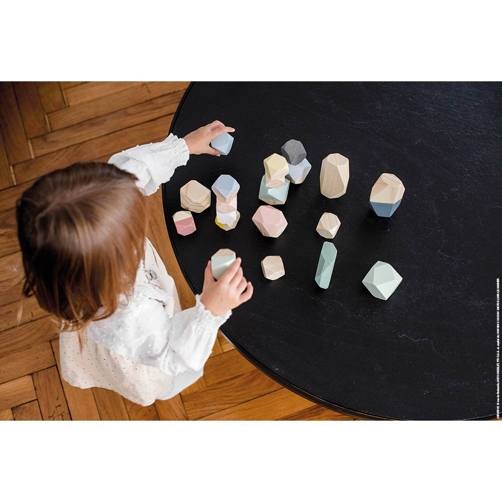 Sweet Cocoon Stacking Stones by Janod