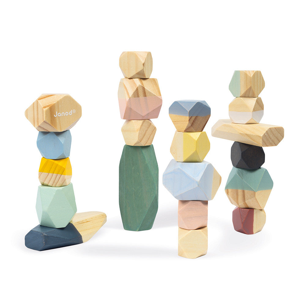 Sweet Cocoon Stacking Stones by Janod