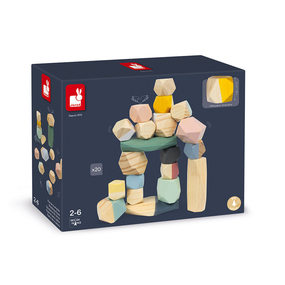 Sweet Cocoon Stacking Stones by Janod